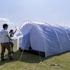 【熊本地震】新たに10基のテントを設置